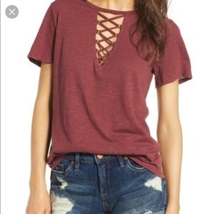 SOCIALITE Gromet Tshirt